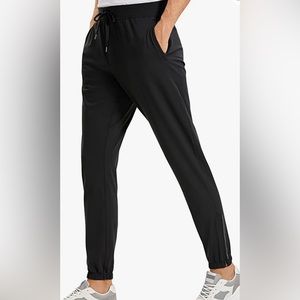 XL Black Jogger Pants Athletic Pants Workout Golf Hiking